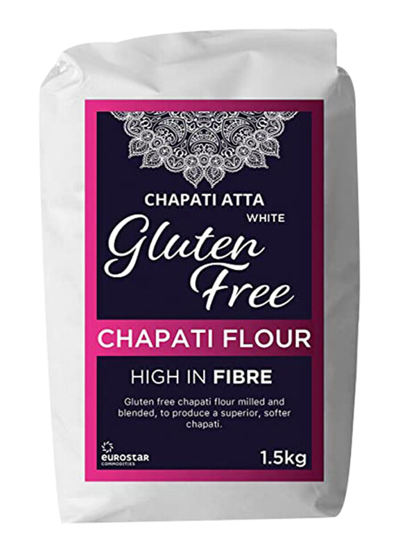

Eurostar Gluten Free Chapatti Flour White, 1.5 Kg