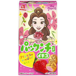 Morinaga Pakkuncho Strawberry Biscuit 41g