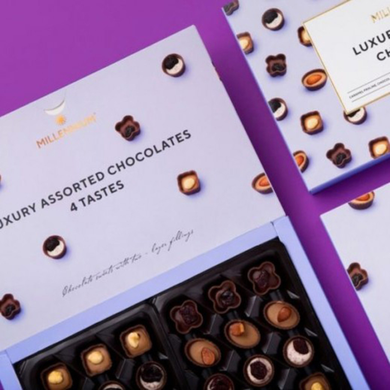 Millennium Luxury Assorted Chocolates Korzinka Gift Pack, 220g