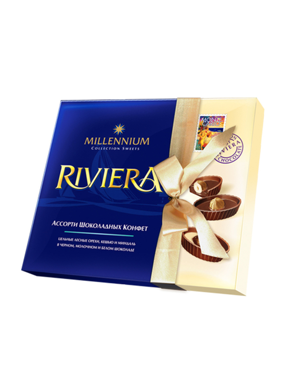 Millennium Riviera Luxury Assorted Chocolates Gift Pack, 250g