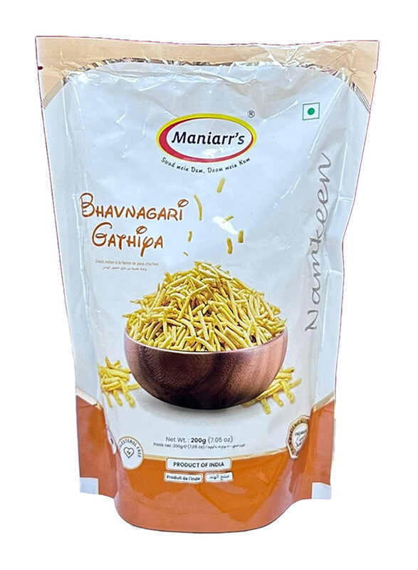 

Maniarrs Bhavnagari Gathiya Namkeen, 200g