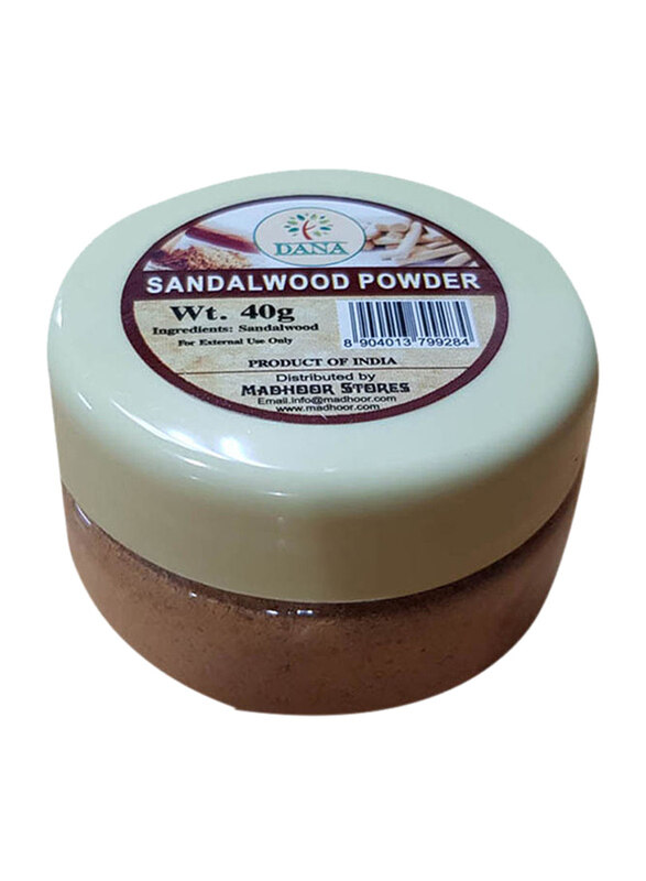 

Unbranded Dana Sandalwood Powder, 40gm, Brown