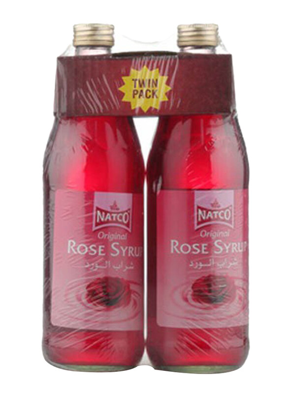 

Natco Original Rose Syrup, 2 Bottles x 725ml