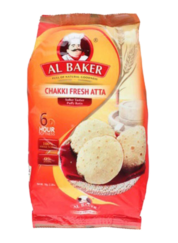 Al Baker Chakki Fresh Atta, 1 Kg
