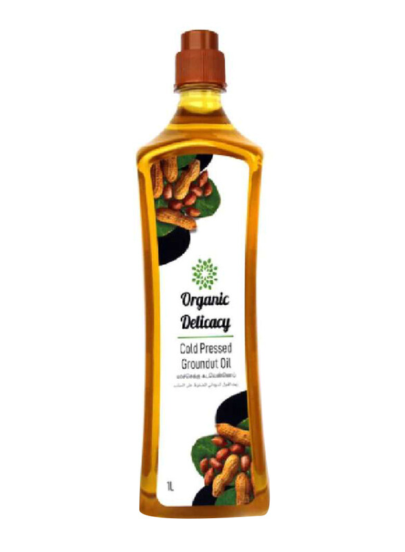 

Organic Delicacy Cold Pressed Groundnut Oil, 1L