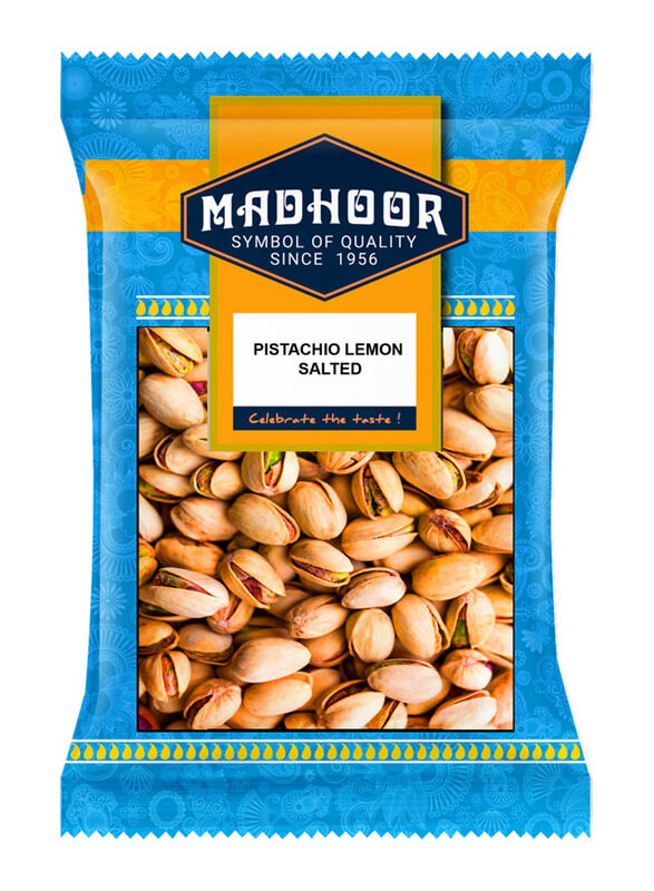 

Madhoor Lemon Salted Pistachio, 500g