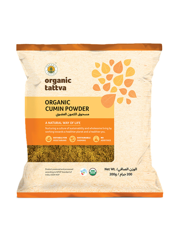 Organic Tattva Organic Cumin Powder, 200g