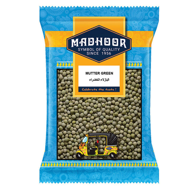 

Madhoor Green Peas, 500gm