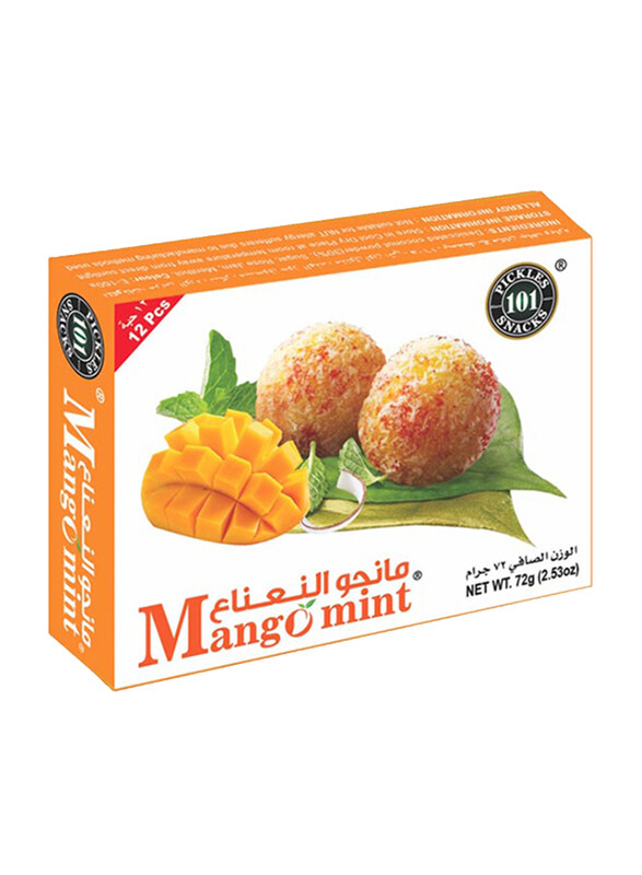 

Banarasi Mango Mint, 12 Pieces, 72g