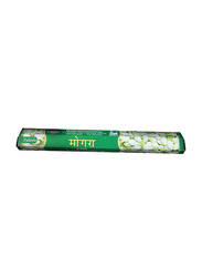 Tulasi Mogra Incense Sticks, 20 Pieces, Green