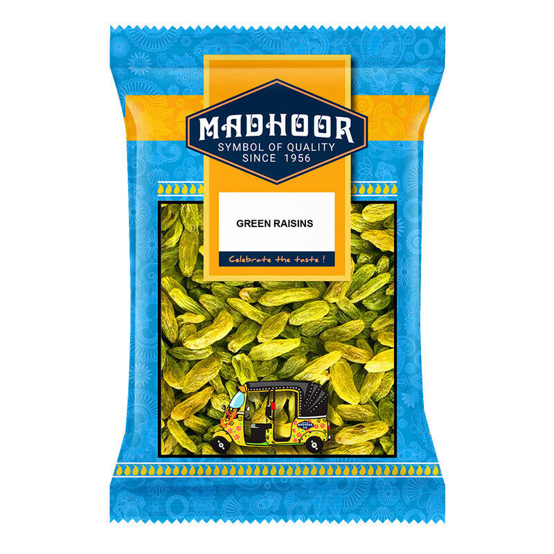 

Madhoor Green Raisins, 200 gm