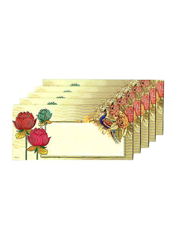 

Dana A2 Gift Envelopes, 5 Pieces, Multicolour