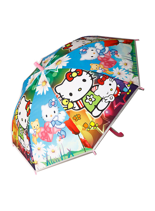 

Madhoor Hello Kitty Printed Umbrella for Kids, Multicolour