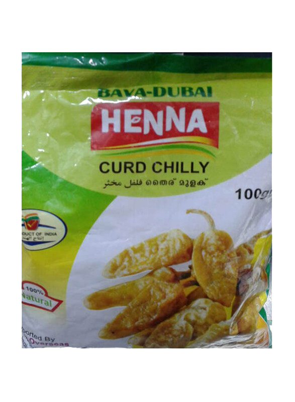 

Henna Curd Chilly, 100g