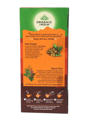 Organic India Tulsi Ginger Tea, 25 Tea Bags