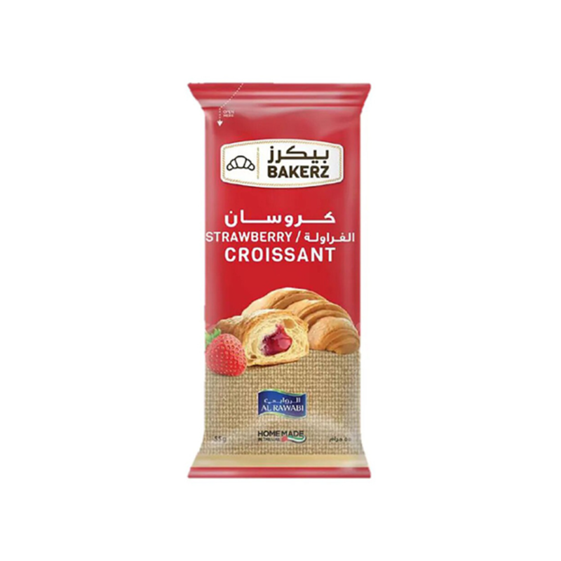 

Bakerz Strawberry Croissant, 55gm