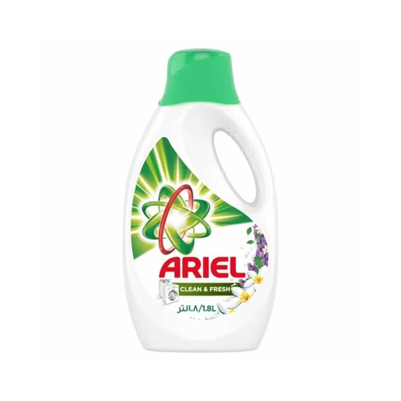 

Ariel Power Gel Laundry Detergent Front, 1.8ltr