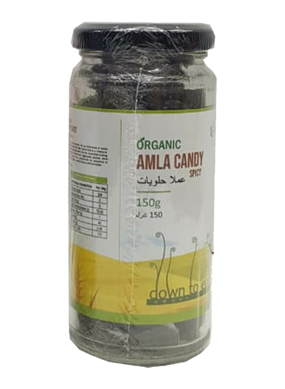 Down to Earth Organic Spicy Amla Candy, 150g