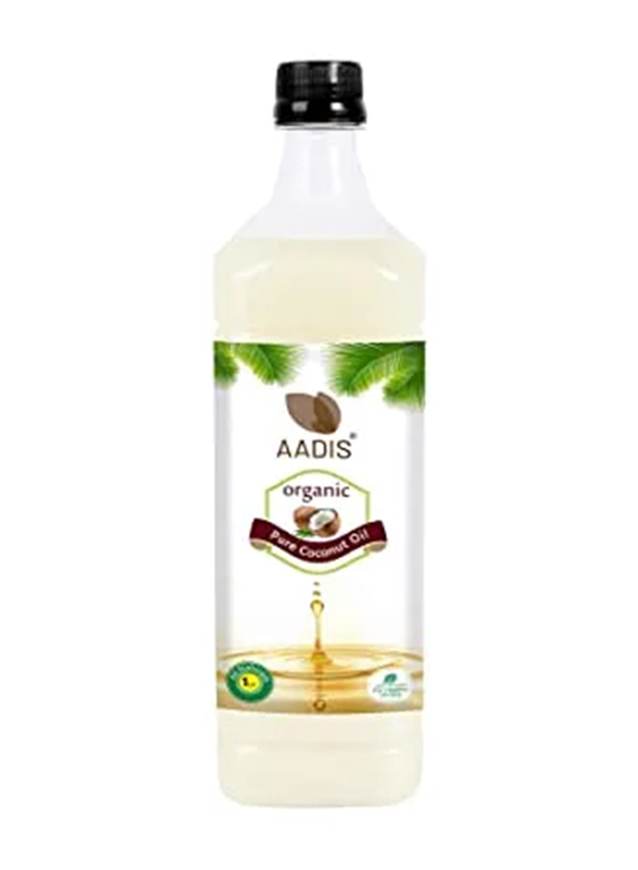 Madhoor Aadis Organic Pure Coconut Oil, 1 Liter