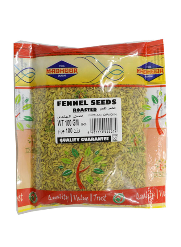 

Madhoor Roasted Fennel Seed, 100g