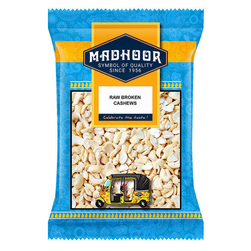 

Madhoor Raw Broken Cashews, 200gm