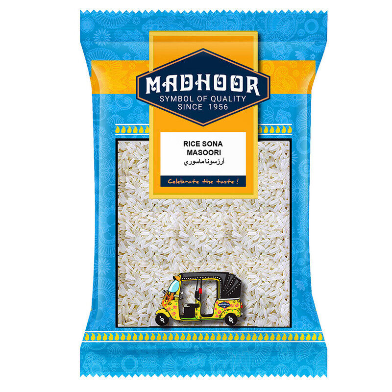 

Madhoor Sona Masoori Rice, 1kg