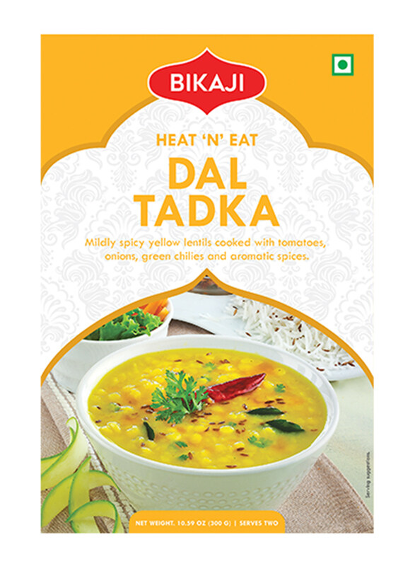 

Bikaji Heat N Eat Dal Tadka, 300g