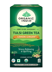 Organic India Tulsi Lemon & Ginger Tea, 25 Tea Bags