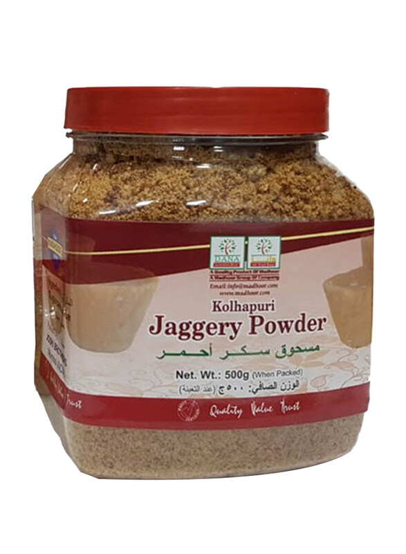 

Madhoor Natural Kolhapur Jaggery Powder, 500g