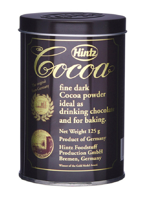 

Hintz Fine Dark Cocoa Powder for Drinking & Baking, 125g