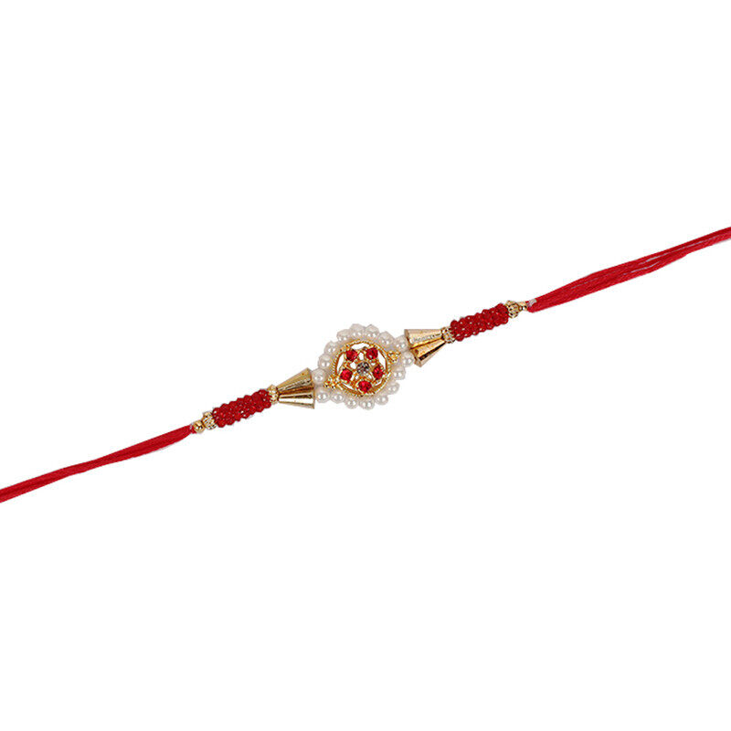 

Madhoor AM-17 Pearl Rakhi Design
