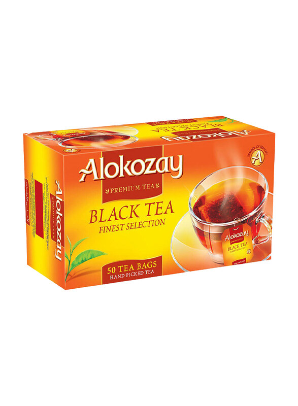 

Alokozay Premium Finest Selection CTC Loose Black Tea, 50 Tea Bags