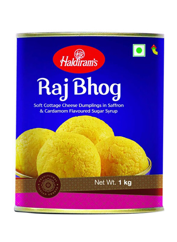 

Haldiram Raj Bhog with Namkeen Free, 1 Kg