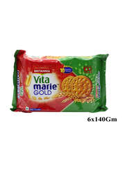 Britannia Vita Marie Gold Biscuits, 6 Piece x 140g