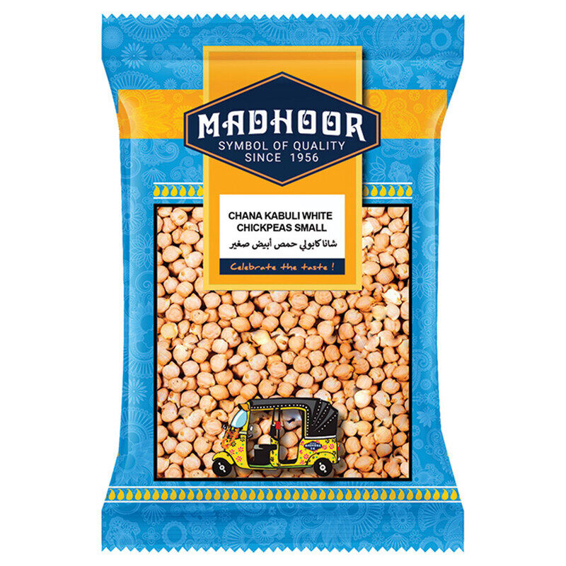 

Madhoor Small White Chickpeas, 1kg