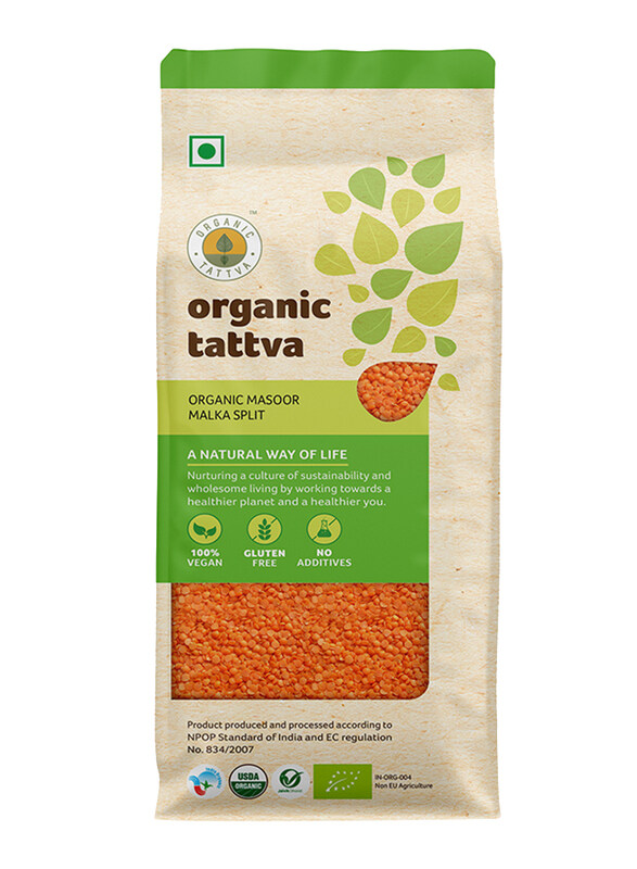 

Organic Tattva Masoor Malka Split, 500g