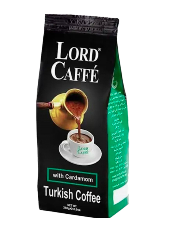 Lord Cafe Turkish Coffee with Cardamom, 250g