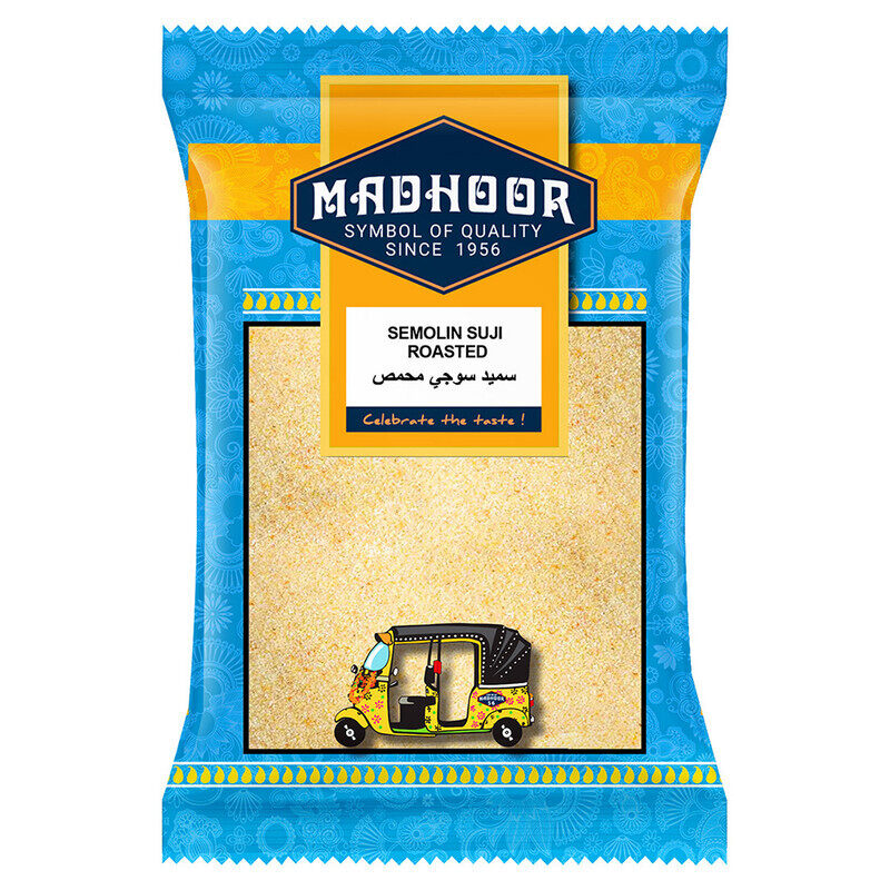 

Madhoor Roasted Semolina Grains, 500gm