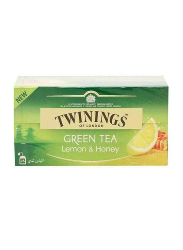 Twinings Lemon & Honey Green Tea, 25 Tea Bags
