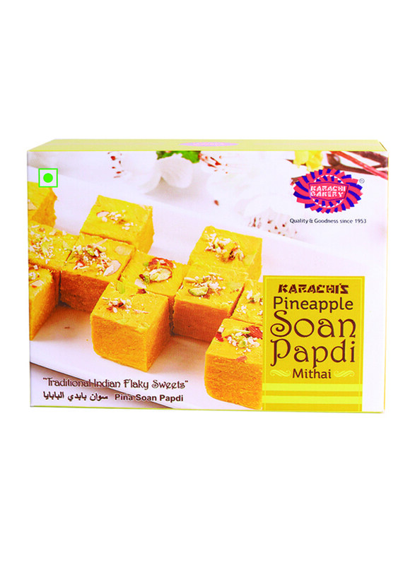 

Karachi Pineapple Soan Papdi Mithai, 200g