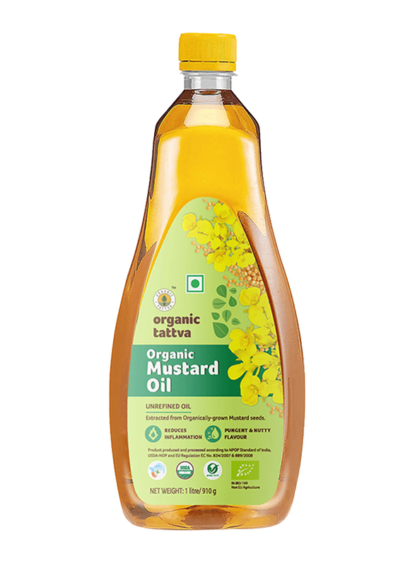 Organic Tattva Mustard Oil, 1Kg