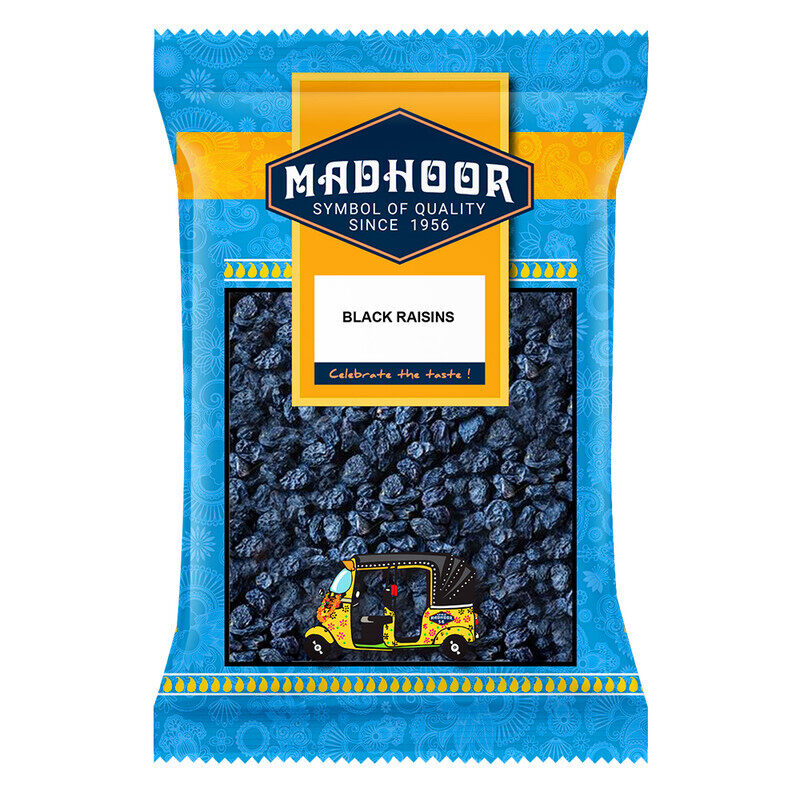 

Madhoor Black Raisins, 200gm