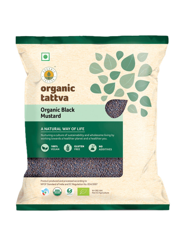 

Organic Tattva Organic Black Mustard, 200g