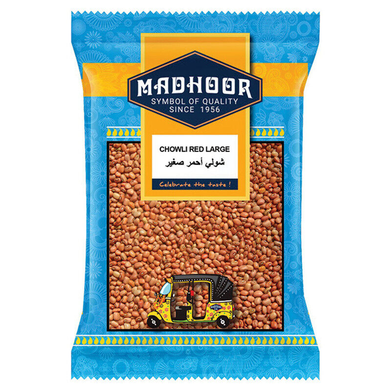 

Madhoor Large Red Chowli Beans, 1kg