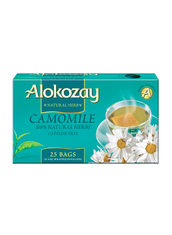 Alokozay Natural Herb Camomile Tea, 25 Tea Bags