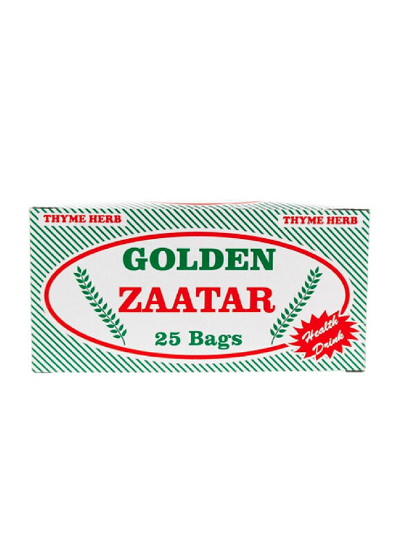 

Golden Zaatar Thyme Tea, 25 Tea Bags