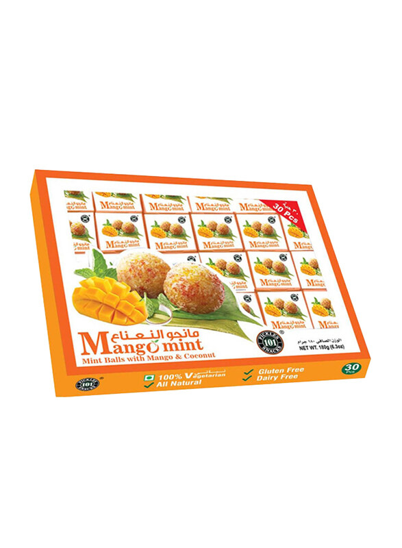 

Banarasi Mango Mint, 30 Pieces, 180g