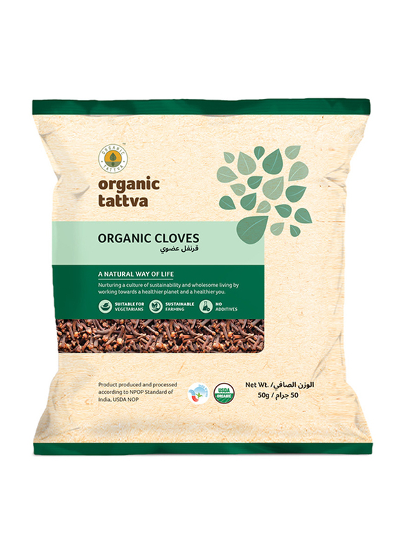 Organic Tattva Organic Cloves, 50g