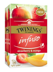 Twinings Infuso Strawberry & Mango Tea, 20 Tea Bags