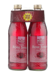Natco Original Rose Syrup, 2 Bottles x 725ml